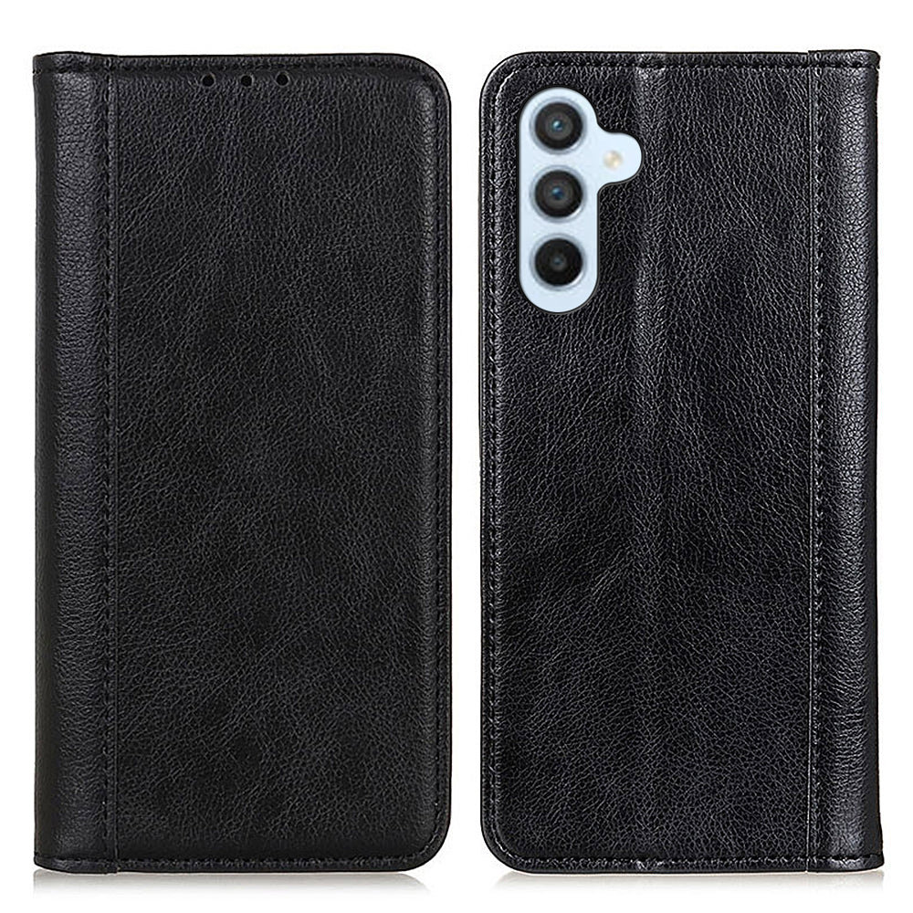 For Samsung Galaxy M54 5G / F54 5G Wallet Case Split Leather Litchi Texture Stand Phone Cover For Samsung Galaxy M54 5G / F54 5G Wallet Case Split Leather Litchi Texture Stand Phone Cover